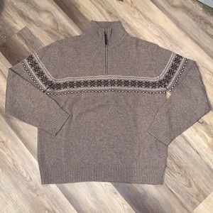 J crew zip up sweater